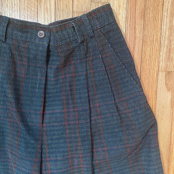 Vintage Corduroy Plaid Shorts - Picture 5 of 15